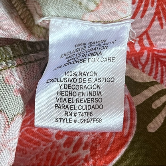 NWT Patrons of Peace Boho Floral Maxi Crossover Dress whimsigoth fairycore - Picture 7 of 10